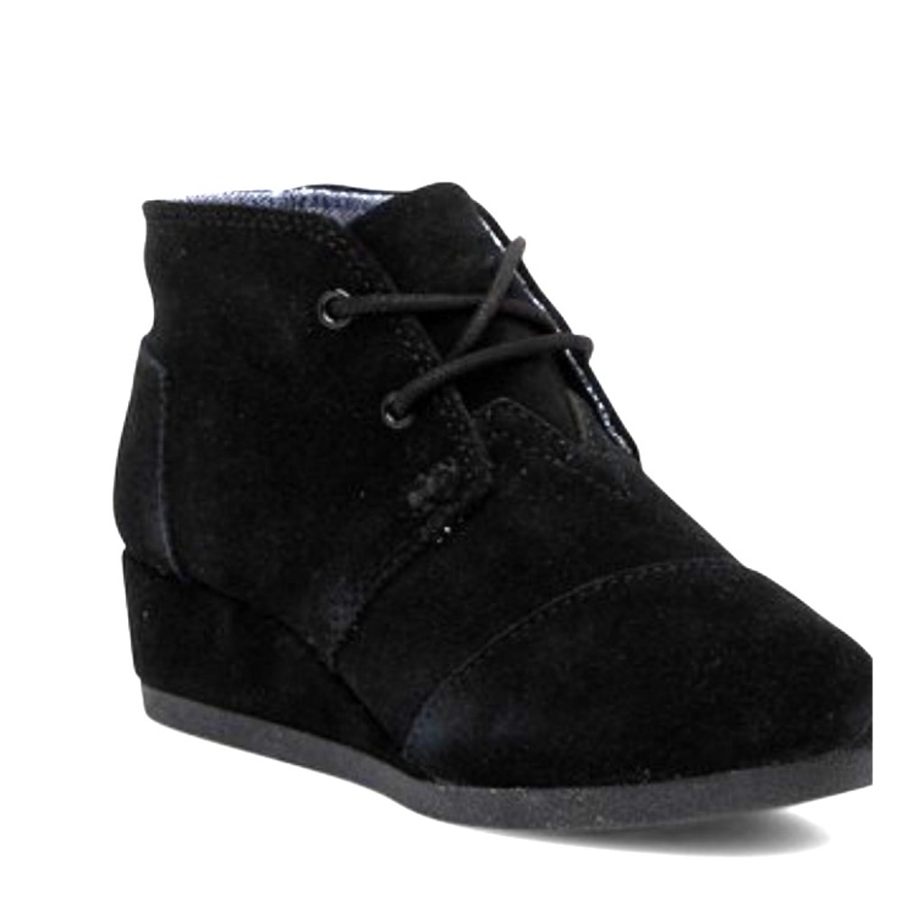 TOMS Desert Youth Wedge Bootie